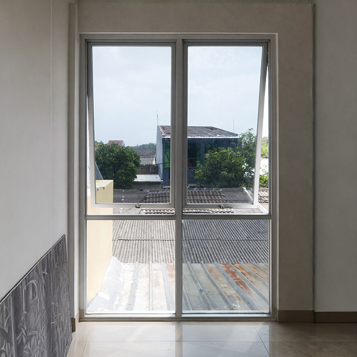 Jendela Casement Jungkit Kombinasi Kacamati