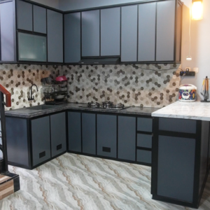 Kitchenset Framele List Black