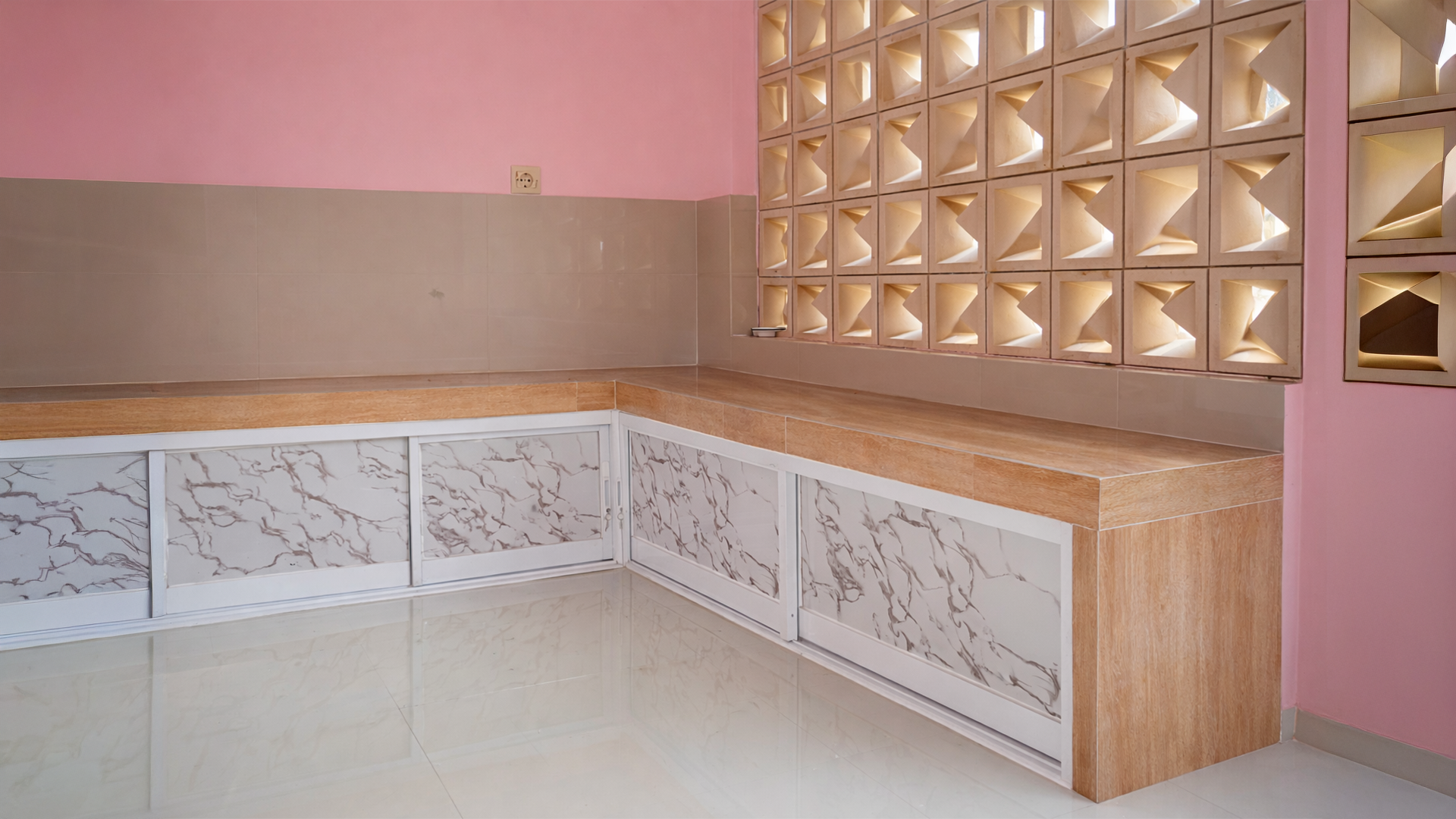 Kithenset Motiv Granit