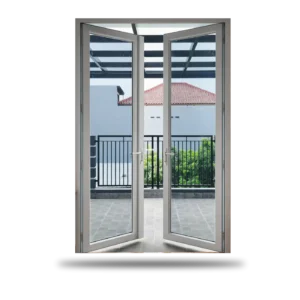 Double Glass Swing Door