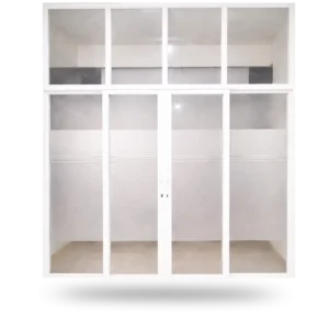 Frosted elegance sliding door