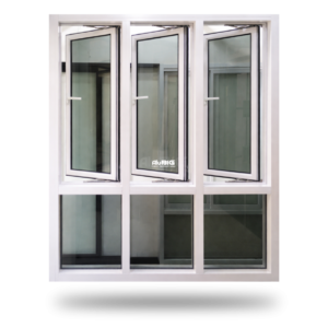 Jendela Casement Triple Swing