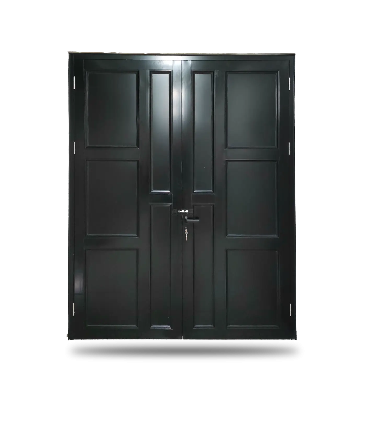 black-double-panel-entrance