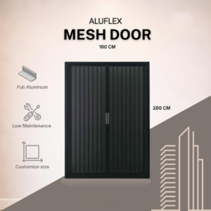 Pintu Aluflex Double Saftey Door Aluminium