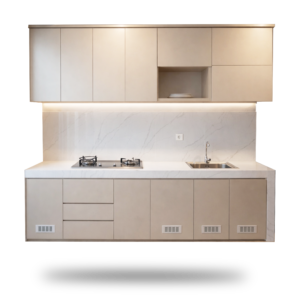 Kitchenset Double layer Gold Champagne