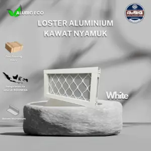 Produk LOSTER / Jendela Kawat Nyamuk Full Aluminium