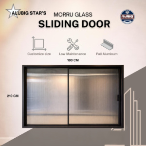 Sliding Door Morru glass with Slim frame